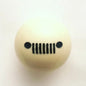 Rocknob Custom 7 Slot Grill on the Cue Ball Billiard Ball Shift Knob