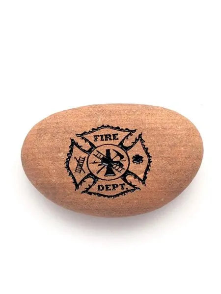 Rocknob Moab Fire Department Maltese Cross Gear Shift Knob