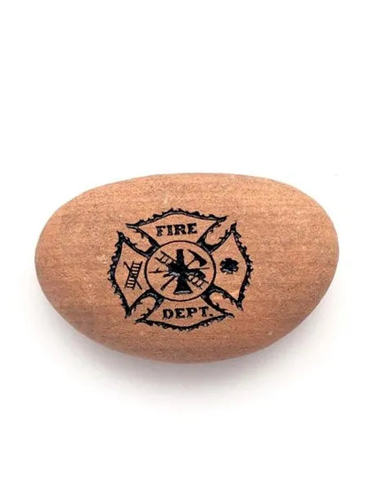 Rocknob Moab Fire Department Maltese Cross Gear Shift Knob
