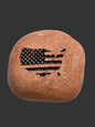 Rocknob Custom Moab Red, US Flag Gear Shift Knob