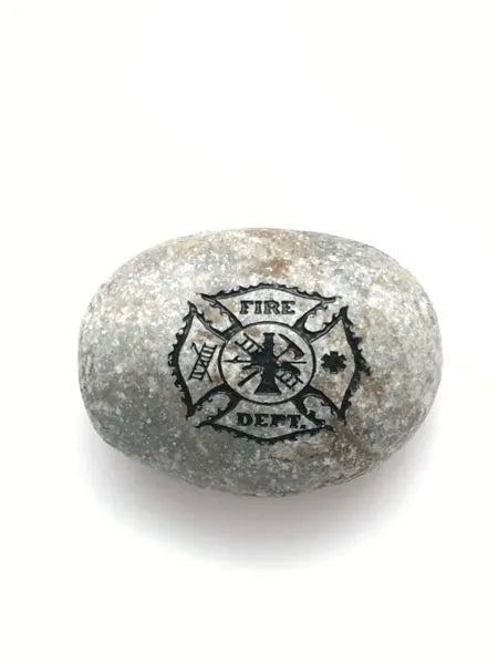Rocknob Timpanogos Fire Department Maltese Cross Gear Shift Knob