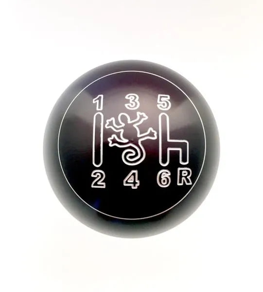 Rocknob Black Billet Aluminum 6 Speed Gear Shift Knob