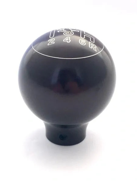 Rocknob Black Billet Aluminum 6 Speed Gear Shift Knob