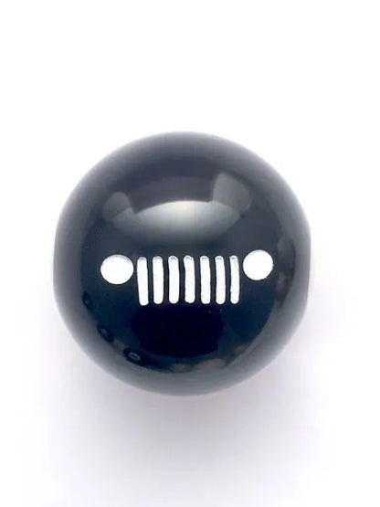 Rocknob 7 Slot Grille #8 Billiard Ball Gear Shift Knob